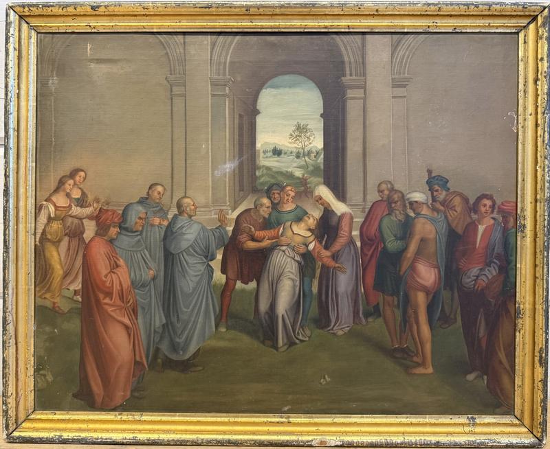 Святой Филипп изгоняет бесов, 19 век