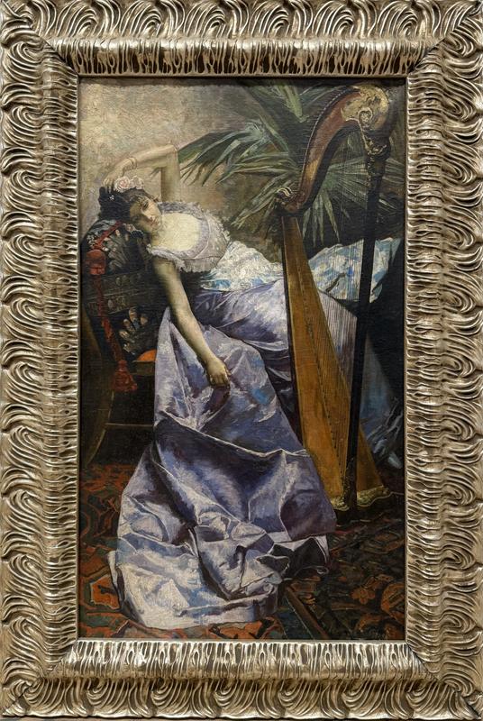 Дама с арфой