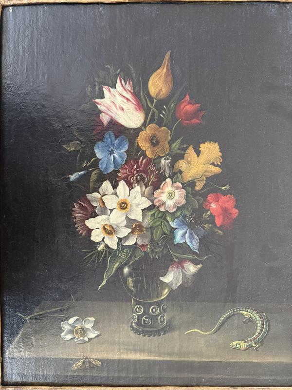 Традиционный голландский натюрморт, 17 век(?)