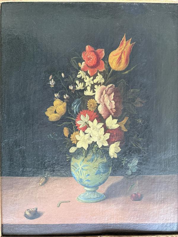 Традиционный голландский натюрморт, 17 век(?)