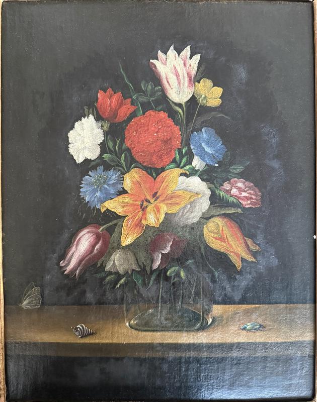 Традиционный голландский натюрморт, 17 век(?)